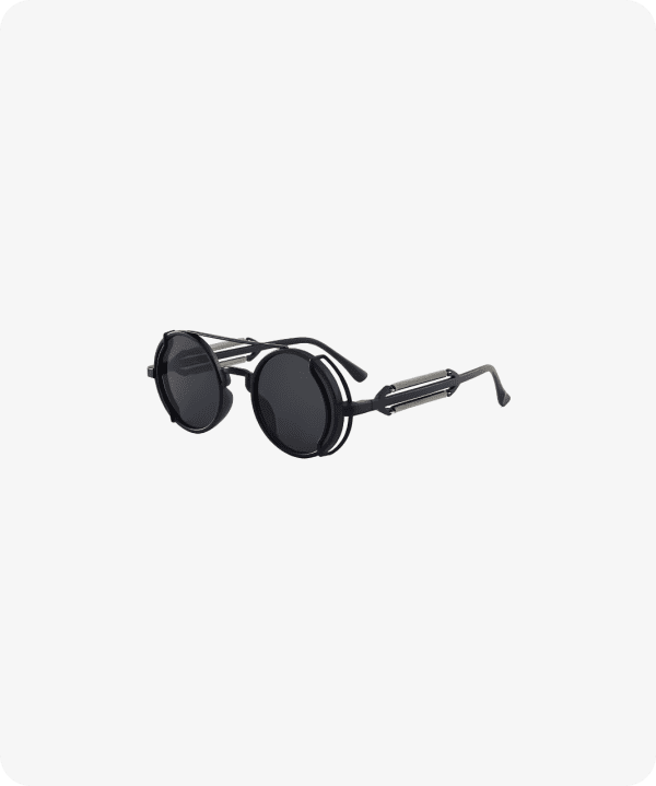 Steampunk Round Vantage Stylish Sunglasses